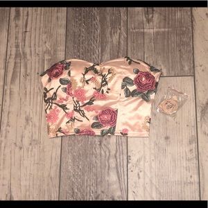 Floral Corset Top